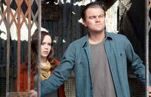Leonardo DiCaprio et Ellen Page dans Inception