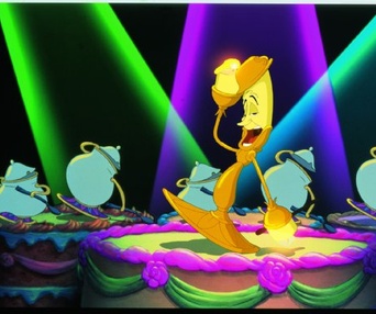 Une scène du film Beauty and the Beast