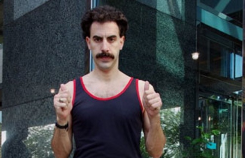 Sacha Baron Cohen dans le film Borat
