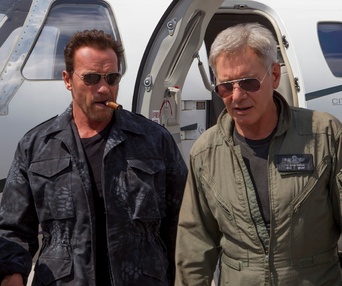 Une scène du film The Expendables 3