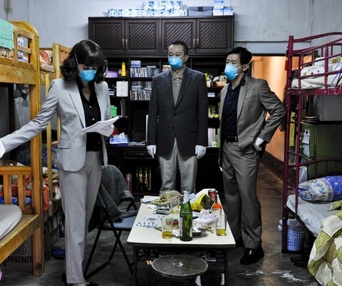 Une scène du film Contagion