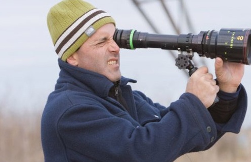 Sur le plateau du film Eagle Eye