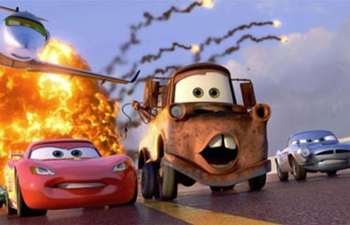 Une scène du film Cars 2