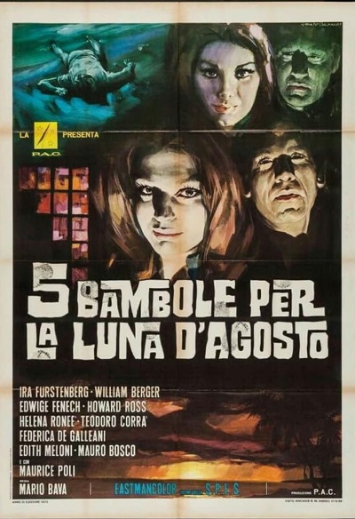 Affiche du film Five Dolls for an August Moon