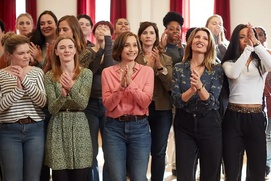Une scène du film Military Wives