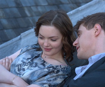 Une scène du film The Riot Club