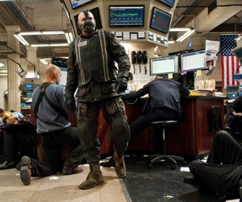 Une scène du film The Dark Knight Rises
