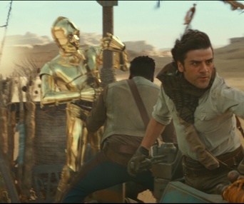 Une scène du film Star Wars: The Rise of Skywalker