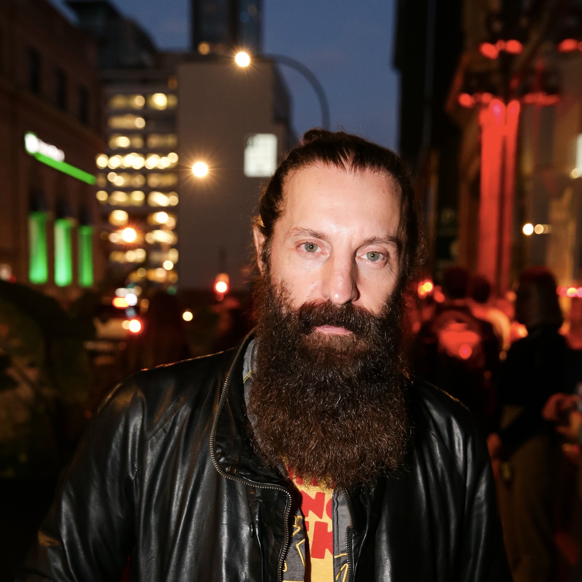 Sur le tapis rouge du film Wolfe