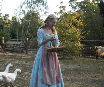 Une scène du film Cinderella