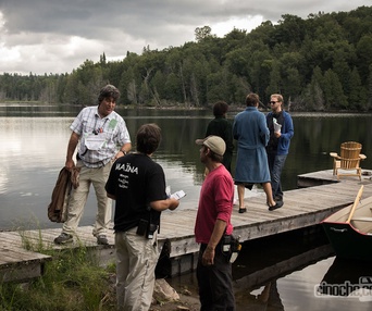 Sur le plateau de L'autre maison