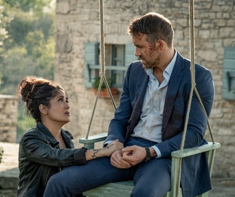Une scène du film Hitman's Wife's Bodyguard