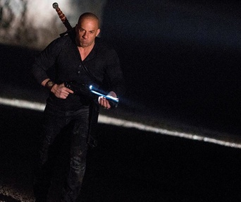 Une scène du film The Last Witch Hunter