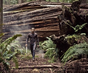 Une scène du film After Earth