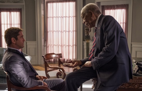 Une scène du film Angel has Fallen
