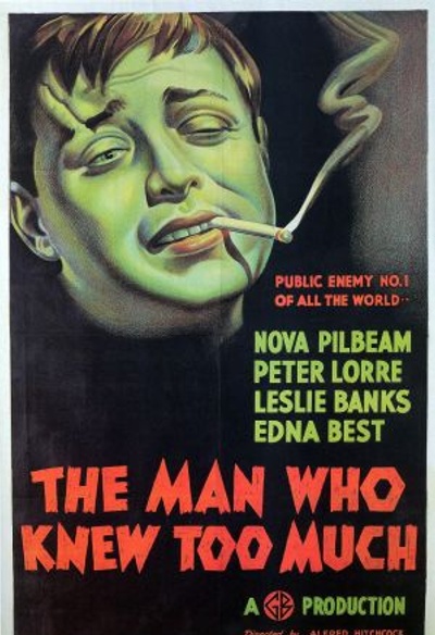 Affiche du film The Man Who Knew Too Much