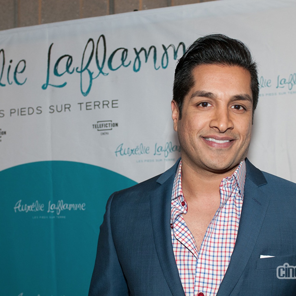 Sur le tapis rouge du film Aurélie Laflamme - Les pieds sur terre
