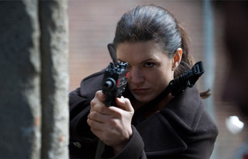 Gina Carano dans Haywire