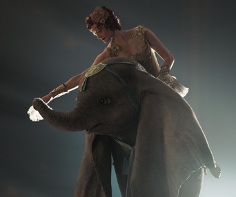 Une scène du film Dumbo