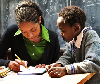 Une scène du film The First Grader