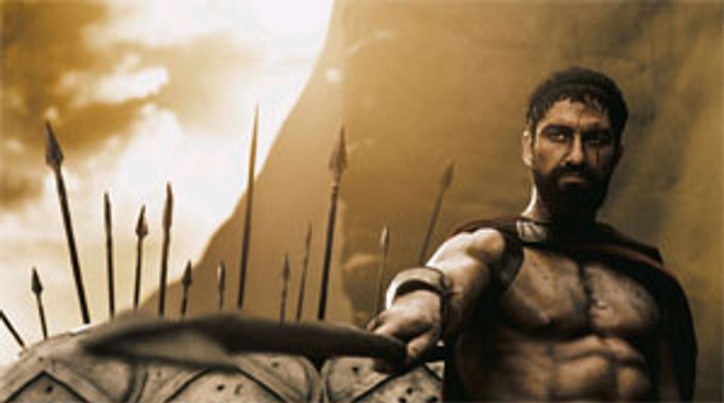 Gerard Butler dans le film 300