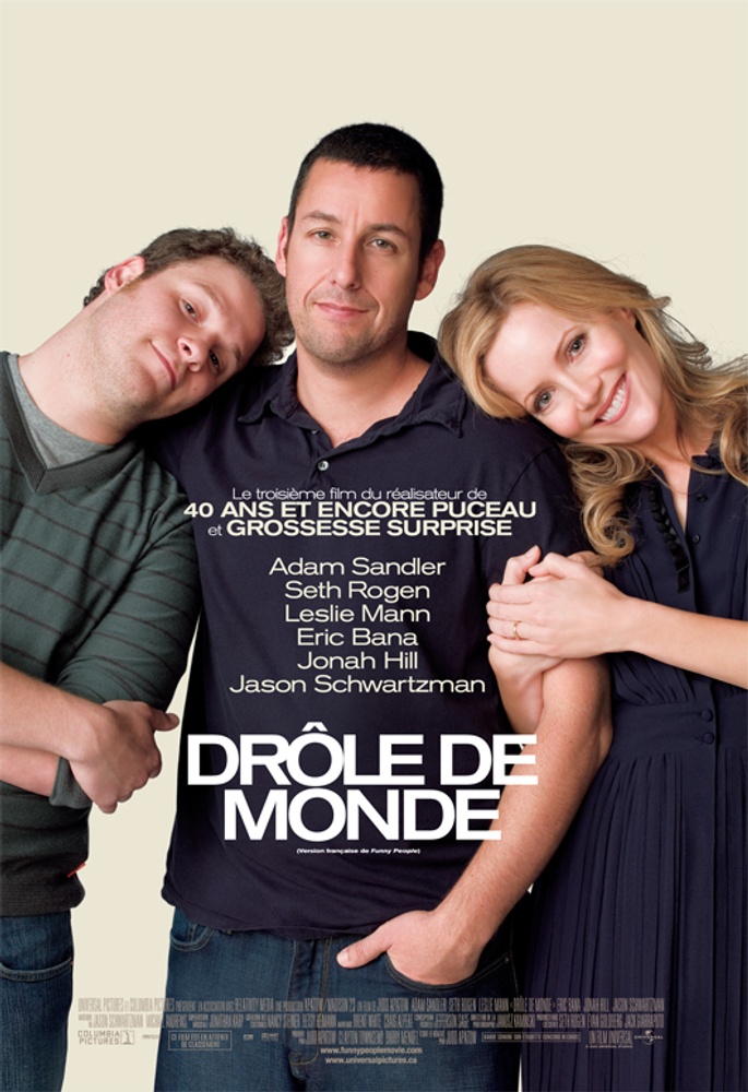 Galerie - Primeur : Affiche en français de la comédie Drôle de monde