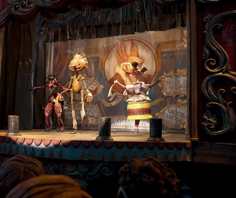 Une scène du film Guillermo del Toro's Pinocchio