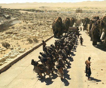 Scène du film 10,000 BC
