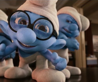 Une scène du film The Smurfs