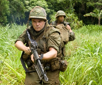 Scène du film Tropic Thunder