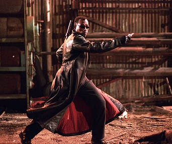 Scène du film Blade III : La trinité