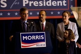 Une scène du film The Ides of March