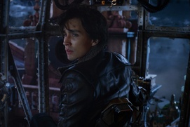 Une scène du film Mortal Engines Une scène du film Mortal Engines