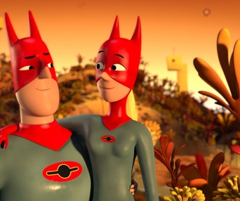 Une scène du film SamSam