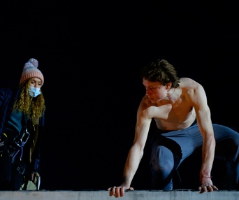Une scène du film Wolf