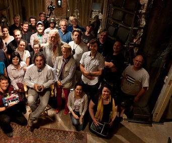 Sur le plateau du film Dragons 3D: Real Myths and Unreal Creatures