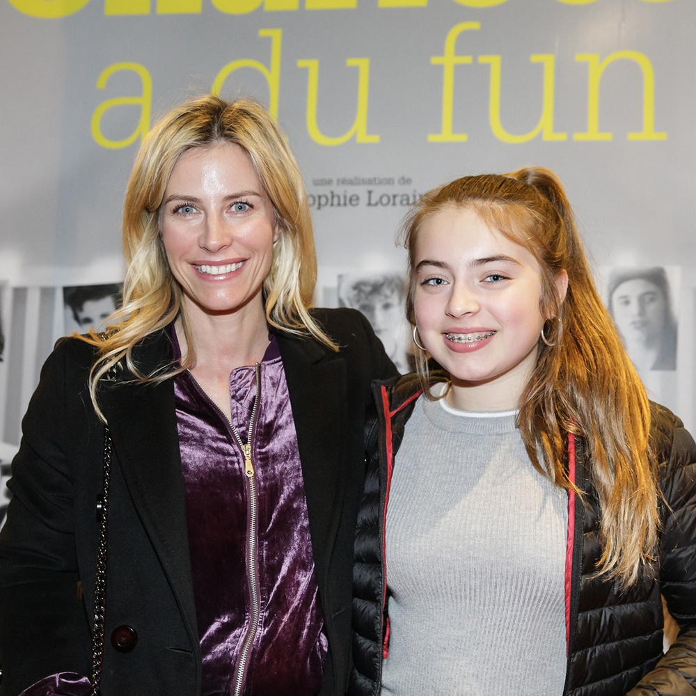 Sur le tapis rouge du film Charlotte a du fun