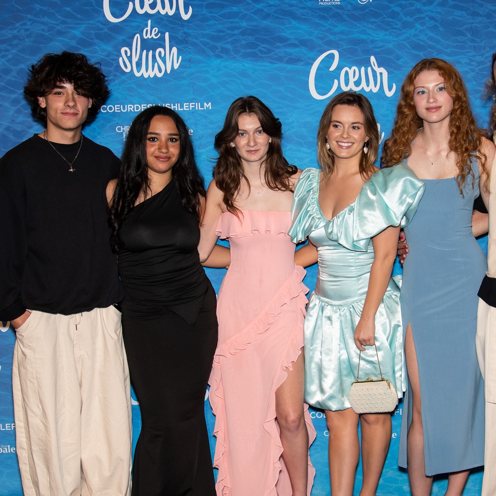 Tapis rouge du film Coeur de slush