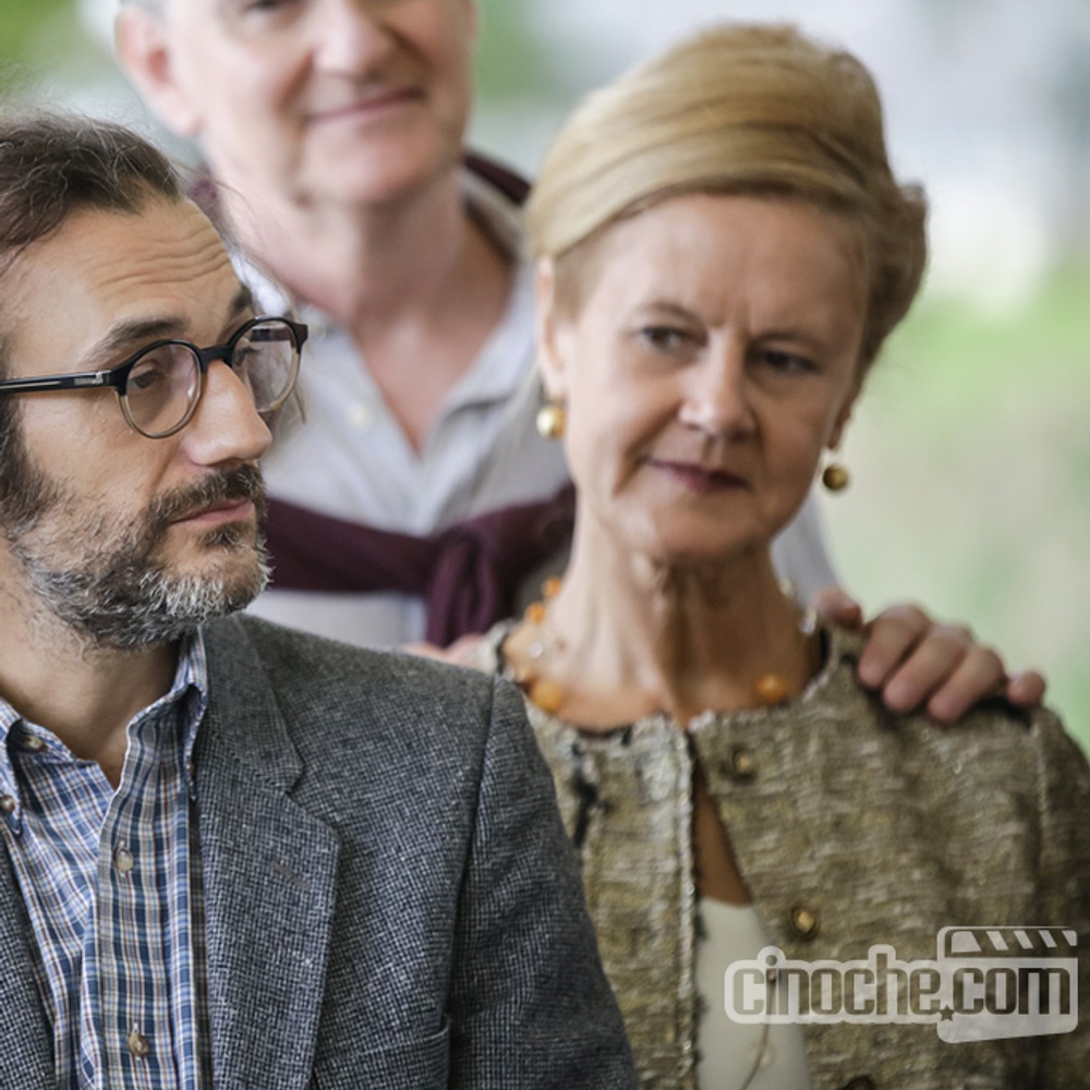 Sur le plateau du film De père en flic 2