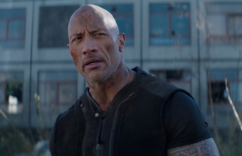 Une scène du film Hobbs and Shaw