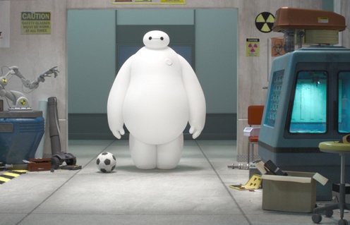 Une scène du film Big Hero 6