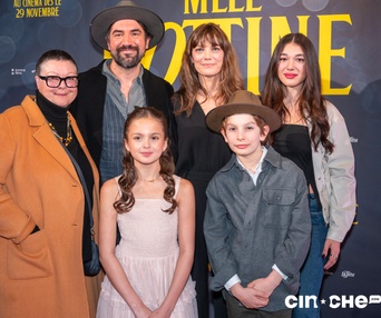 Tapis rouge du film Mlle Bottine