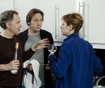 Une scène du film Les Invités de mon père