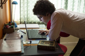 Une scène du film Le jeune Ahmed Une scène du film Le jeune Ahmed