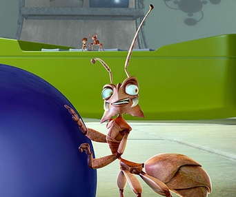 Scène du film Le tyran des fourmis