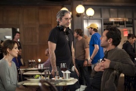 Sur le plateau du film Admission