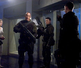 Scène du film Doom