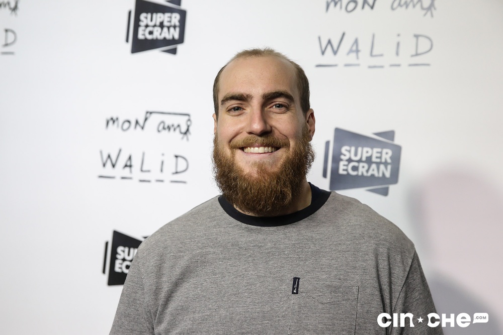 Sur le tapis rouge du film Mon ami Walid