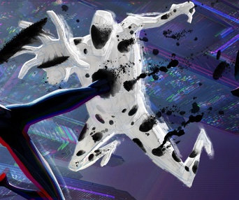 Une scène du film Spider-Man: Across the Spider-Verse