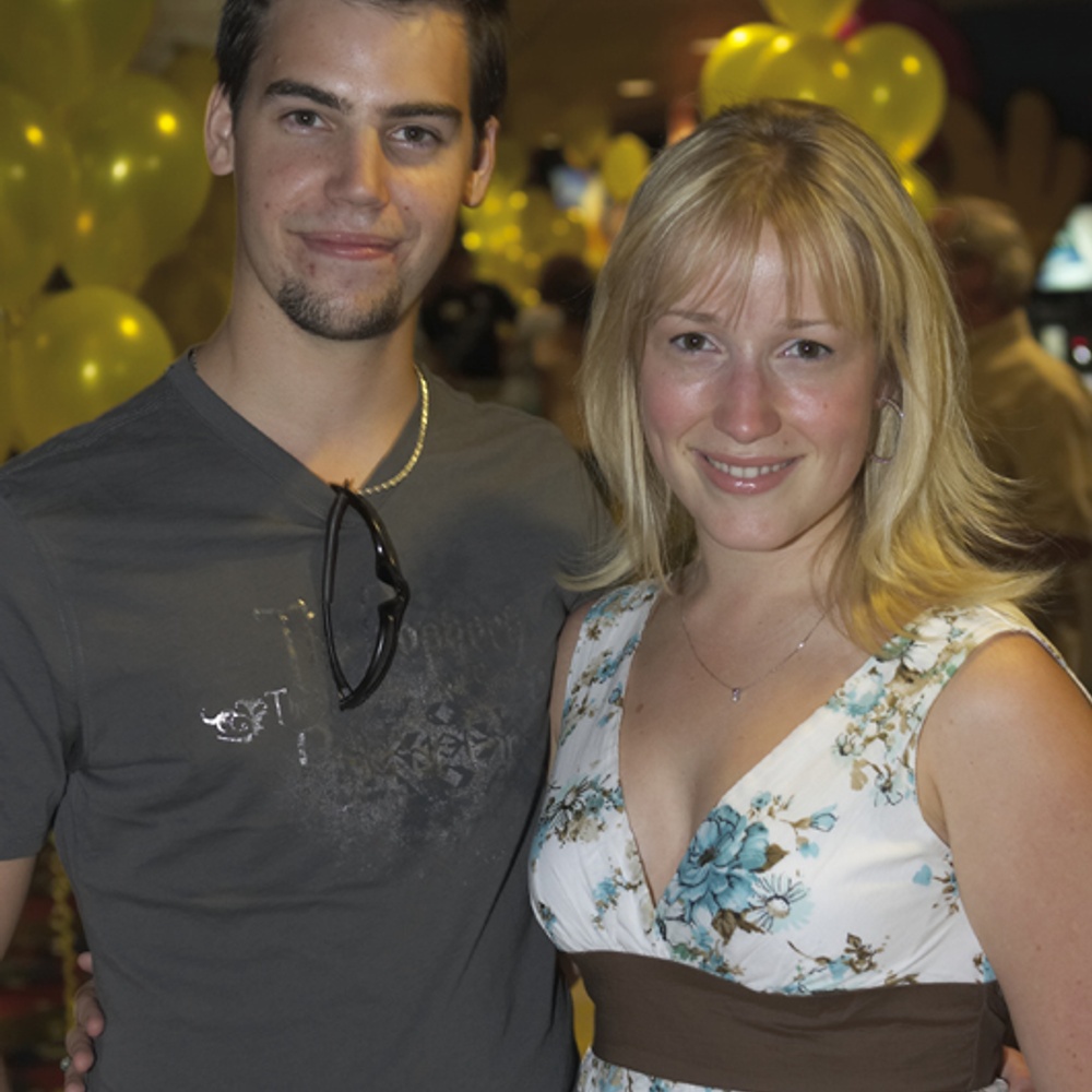 Xavier Morin-Lefort sur le tapis jaune de Les Simpson : Le film